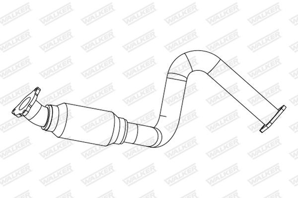 Σωλήνας εξάτμισης WALKER 10886 WALKER 10886: Σωλήνες εξάτμισης Chevy CAPTIVA 2009