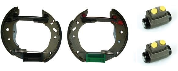 BREMBO Kit de freins, freins à tambours K 24 056 K 24 056 KIT & FIT Kit freins à tambours MAZDA Série E BREMBO