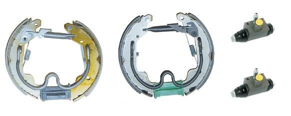 BREMBO Remmenset, trommelrem K 59 040 BREMBO K59040 Remschijf, trommelrem Campo (TF0, TF1) prijs