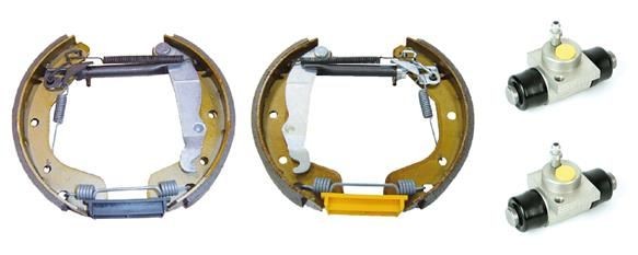 Brake Set, drum brakes BREMBO K 59 045 BREMBO KIT & FIT K 59 045 1999 OPEL CORSA drum brake replacement