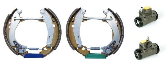 BREMBO Bremsesett, trommebremse K 61 035 K 61 035 Bremsesett, trommebremse BREMBO PEUGEOT PARTNER
