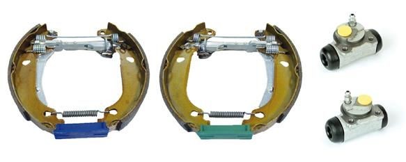 BREMBO Remmenset, trommelrem K 61 058 Citroën XSARA Remschijf, trommelrem BREMBO KIT & FIT K 61 058