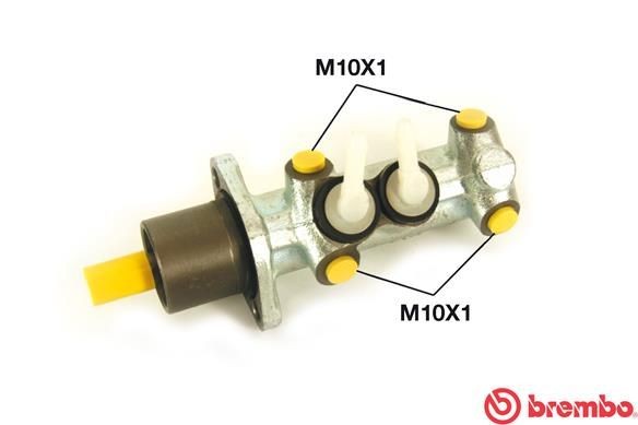 BREMBO Peapiduri silinder M 23 006 M 23 006 Essential Piduri peasilinder ALFA ROMEO GIULIA BREMBO