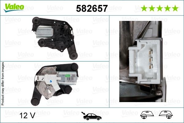 VALEO Wiper motor 582657 VALEO 582657 FORD C-MAX wiper motor cost