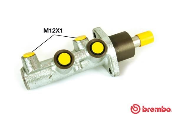 BREMBO Brake master cylinder M 68 026 M 68 026 BREMBO brake master cylinder for ALFA ROMEO MITO