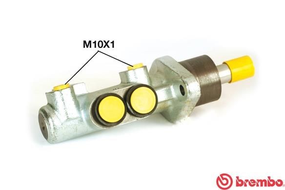 BREMBO Huvudbromscylinder M 85 040 Byta Huvudbromscylinder Skoda Felicia 6U1 kostnad BREMBO M 85 040