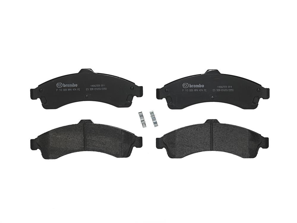 BREMBO Bromsbelägg P 10 009 BREMBO P 10 009 Bromsbelägg SAAB 9-7X SUV 5.3 AWD 299 hk 2004