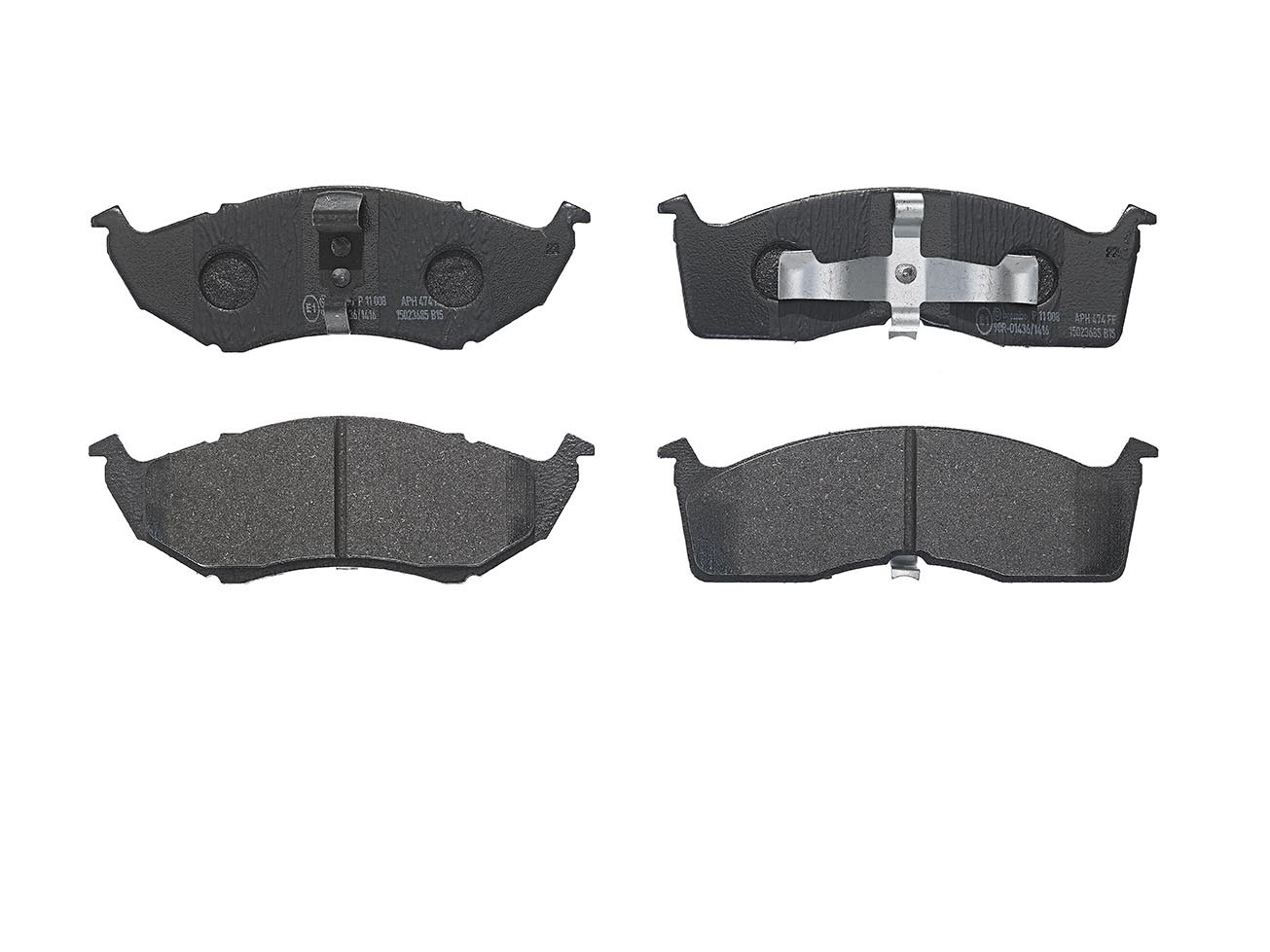 BREMBO Bremseklodser P 11 008 BREMBO P 11 008 Bremseklodser DODGE Neon II Sedan 2.0 16V 152 HK 2000