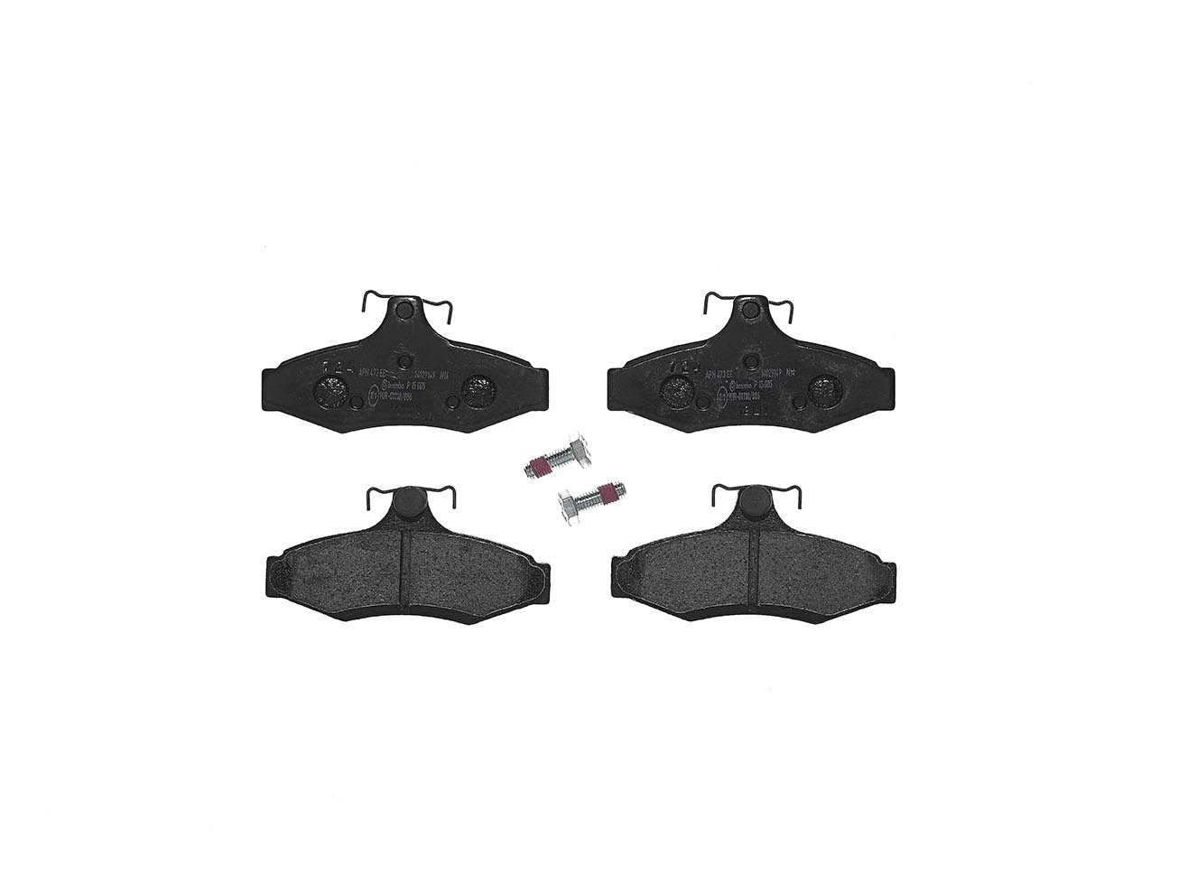 BREMBO Brake pad set P 15 005 BREMBO P 15 005 DAEWOO Leganza Saloon (V100) racing brake pads replacement