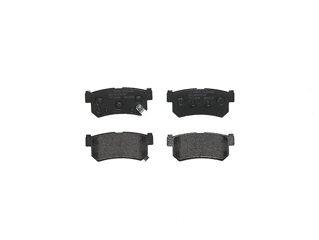 BREMBO Plaquettes de frein P 15 010 BREMBO Prime P 15 010 Plaquettes de frein