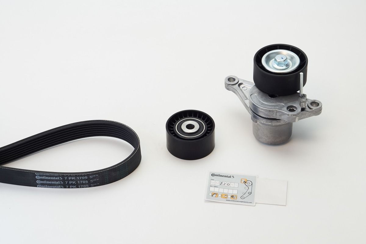 CONTITECH Poly V-riem set 7PK1705K1 Poly v riemen kit CONTITECH CABSTAR E 7PK1705K1 goedkoop