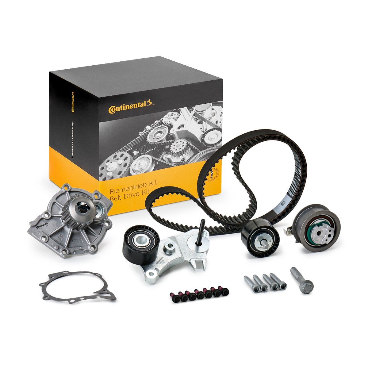 Kit de distribution + pompe à eau CONTITECH CT1216WP2 CONTITECH CT1216WP2 Kit complet de courroie de distribution VOLVO V40 Break 2017