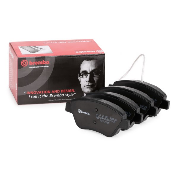 BREMBO Brzdové doštičky/platničky P 23 085 P 23 085 Prime Brzdové obloženie ALFA ROMEO 146 BREMBO