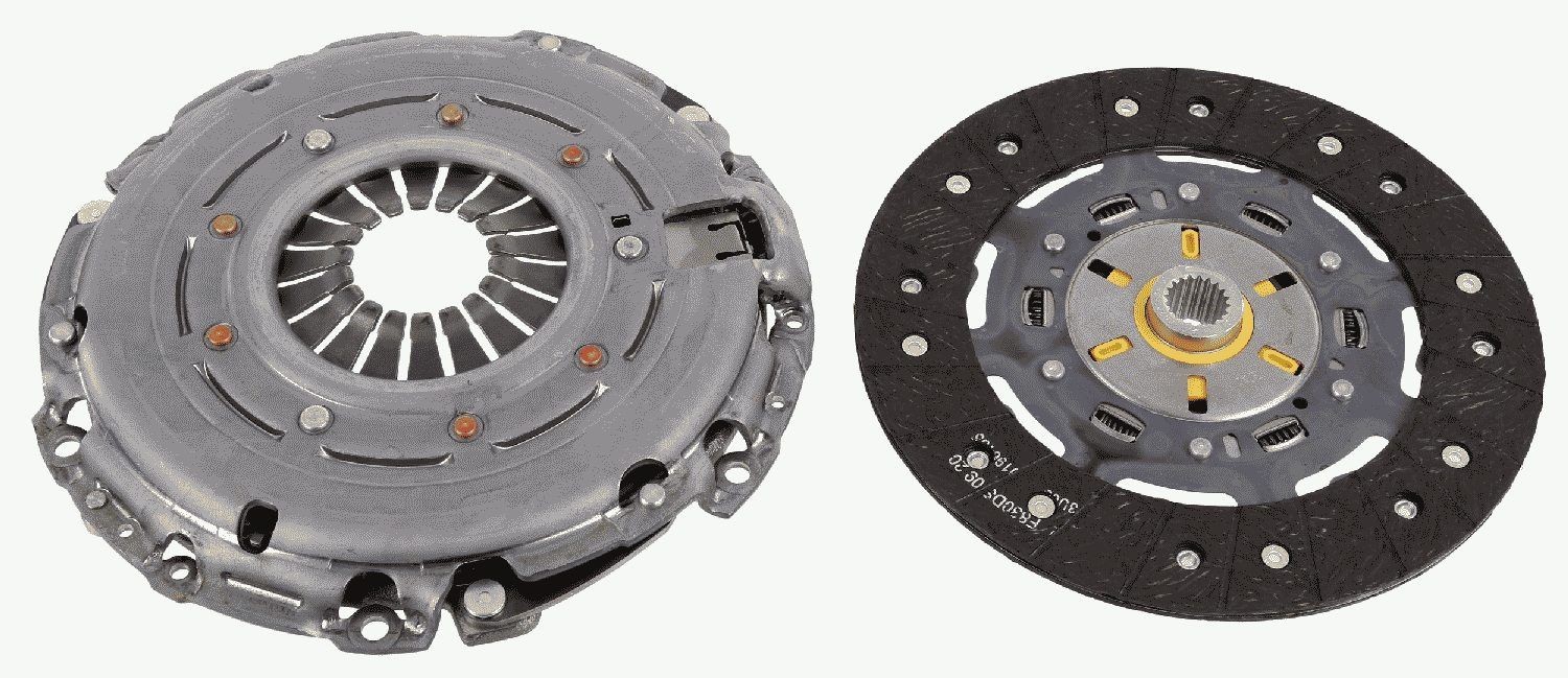 SACHS Kit d'embrayage 3000 950 690 Embrayage renforcé SACHS SEDICI 3000 950 690 pas cher