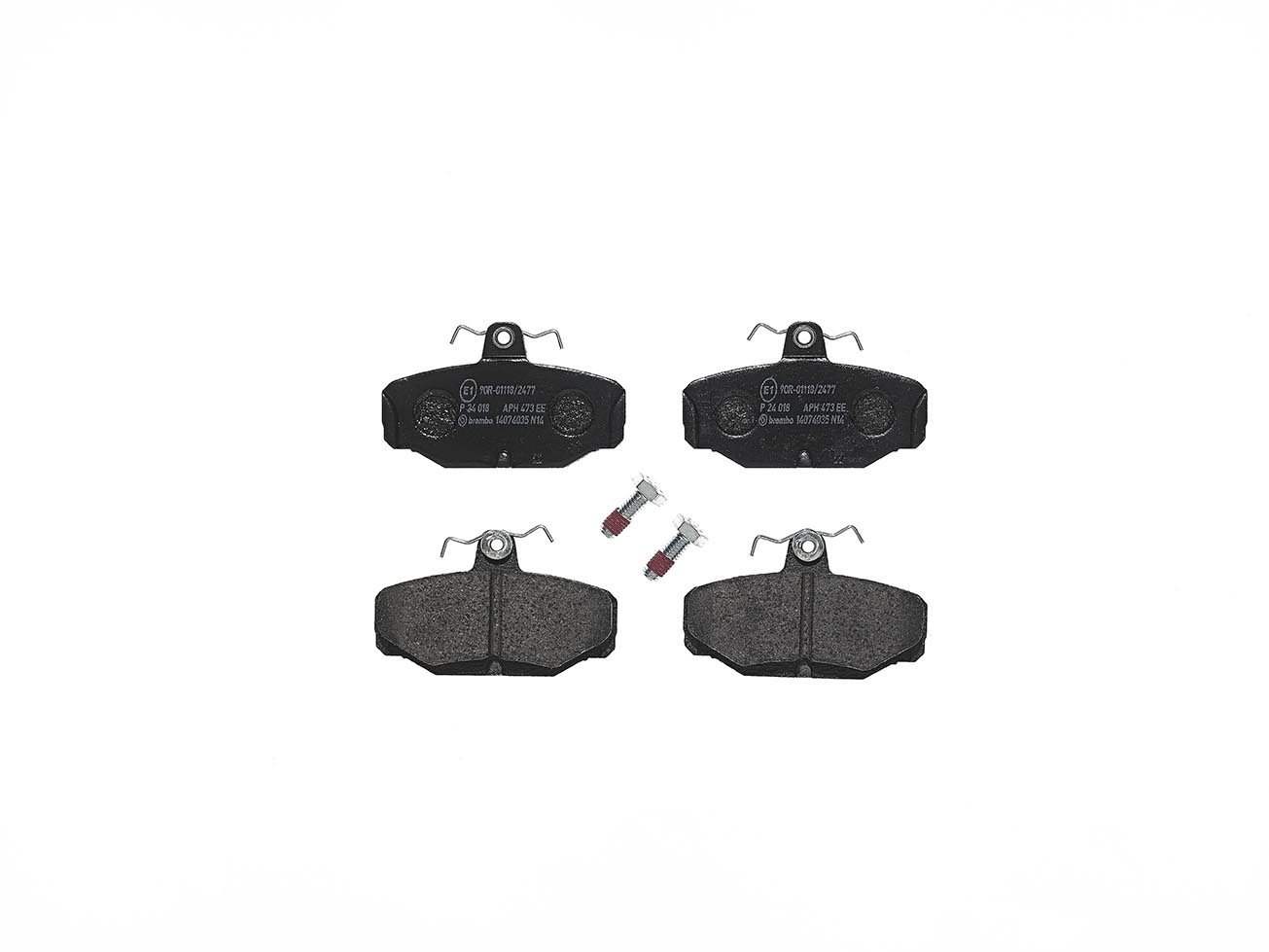 BREMBO Plaquettes de frein P 24 018 BREMBO P 24 018 Plaquettes de frein Ford Sierra MK2 à un prix avantageux