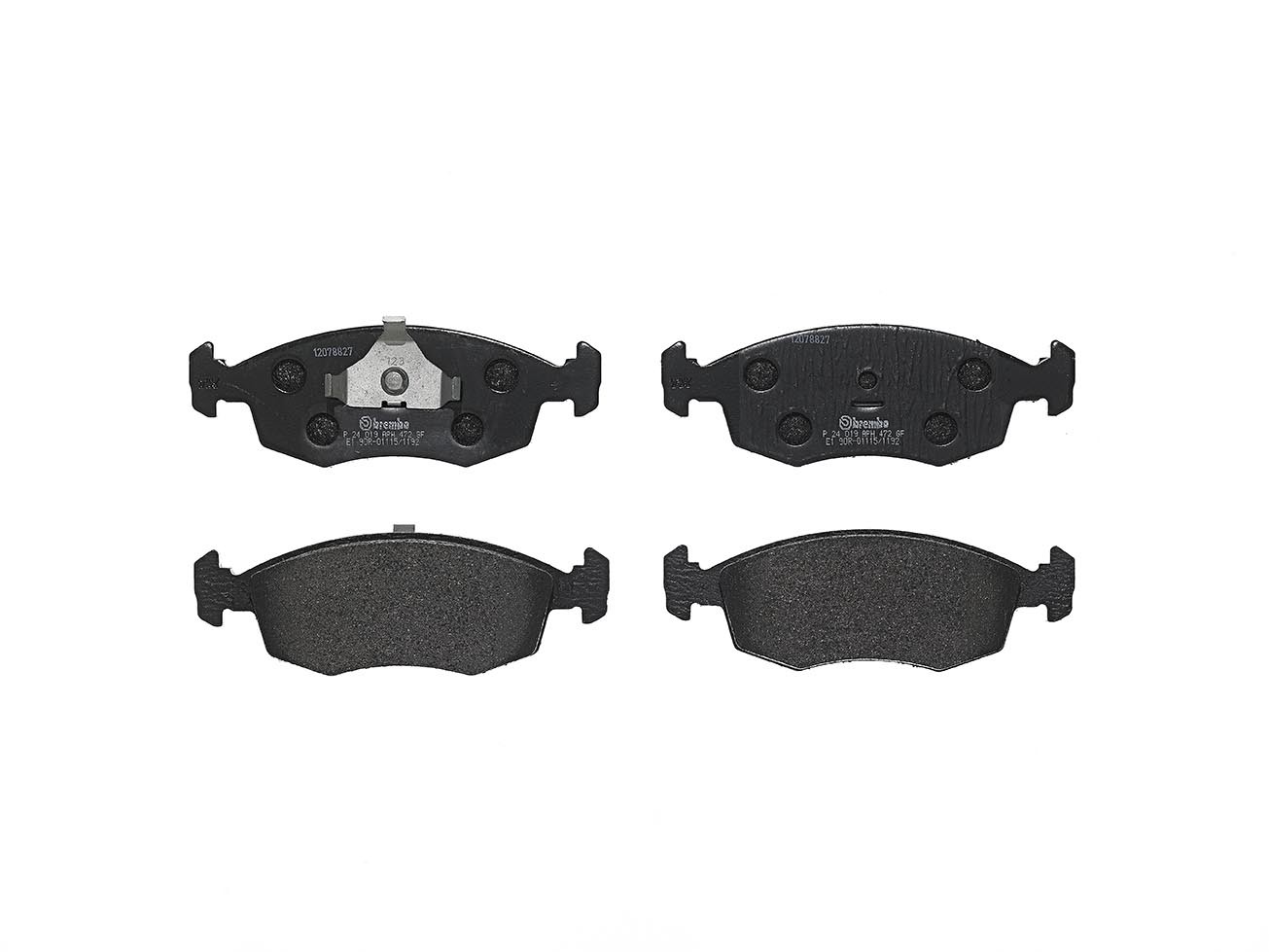 BREMBO Bromsbelägg P 24 019 BREMBO P 24 019 Bromsbelägg FORD Escort Mk5 Kombi (GAL) 1.8 D 60 hk 1994