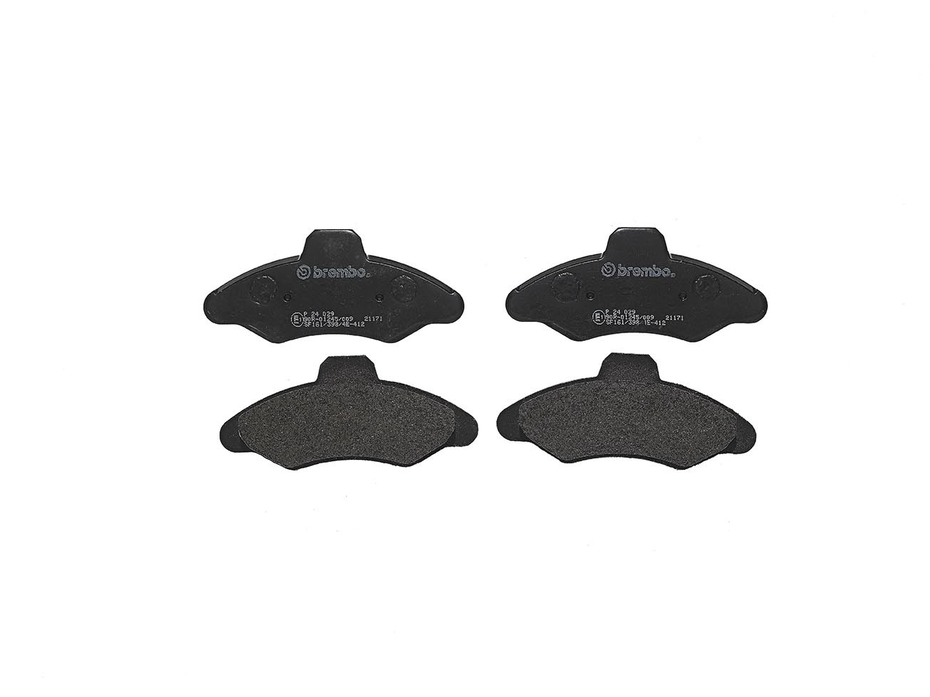 BREMBO Jarrupalat, levyjarru P 24 029 BREMBO P 24 029 FORD Escort Mk6 Sedan (GAL, AFL) jarrupalat hinta