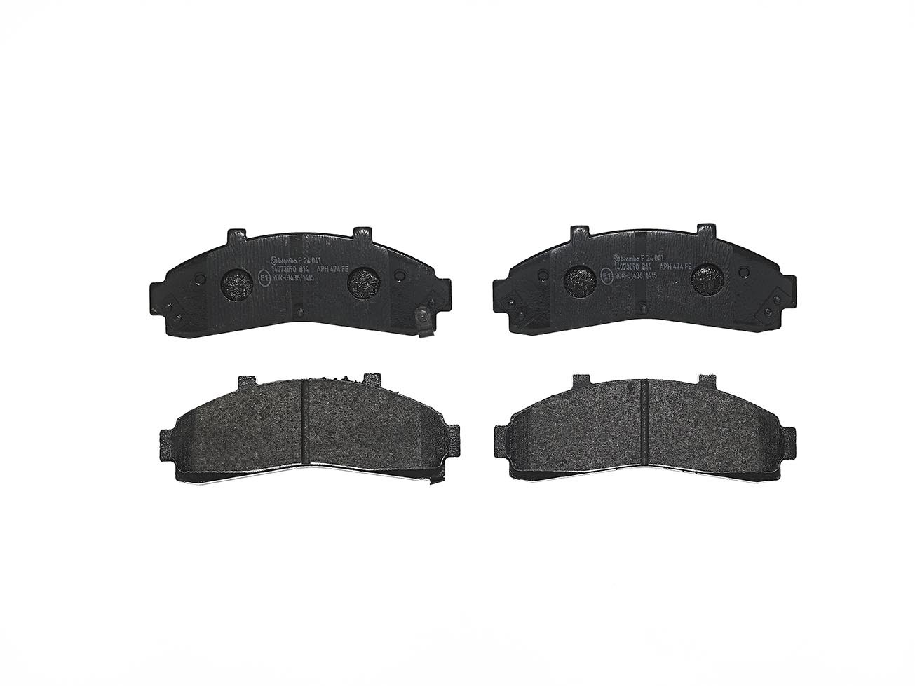 BREMBO Kit pastiglie freni P 24 041 BREMBO P 24 041 Kit pastiglie freni MAZDA Serie B Pick-up (UF) 2.5 D 4WD (UFY0) 77 CV 1999