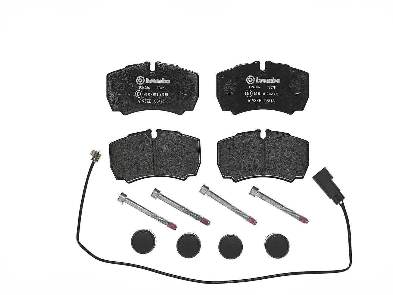 BREMBO Brzdové doštičky/platničky P 24 084 P 24 084 Brzdové platničky BREMBO FORD FOCUS