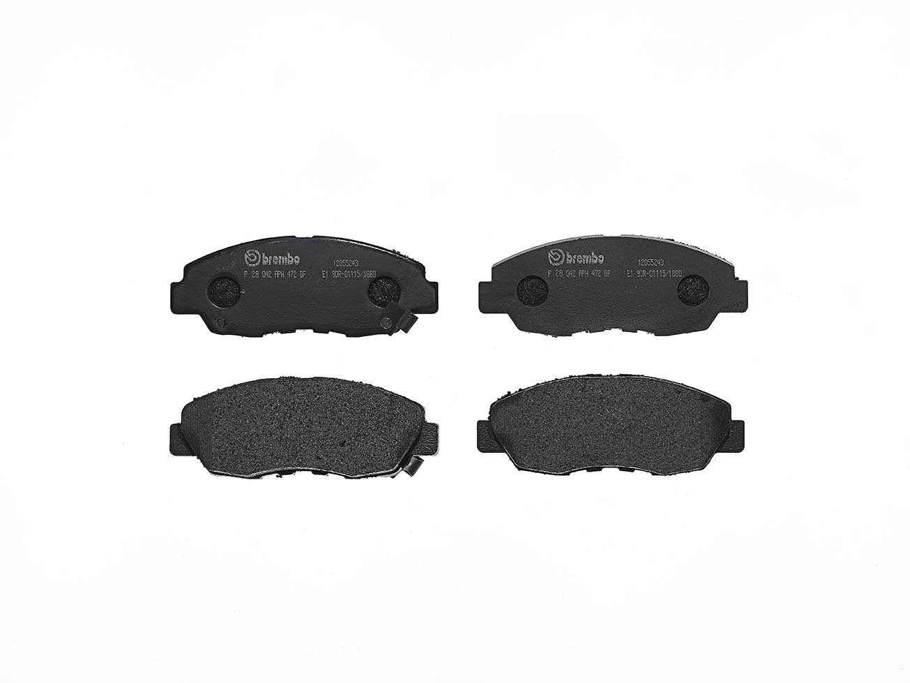 BREMBO Bremseklosser P 28 042 BREMBO P 28 042 originale Sportsbremseklosser Civic IX II Coupé (FG4) hva koster