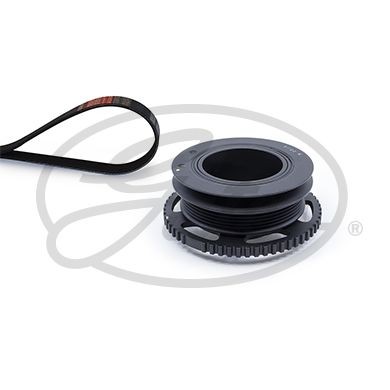 GATES Σετ ιμάντων poly-V K025PK870 GATES K025PK870 γνήσια Κιτ ιμάντα κίνησης Musso SUV κόστος