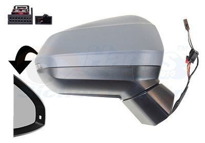 Espelho retrovisor VAN WEZEL 0374818 VAN WEZEL 0374818 Espelho retrovisor AUDI Q2 2024