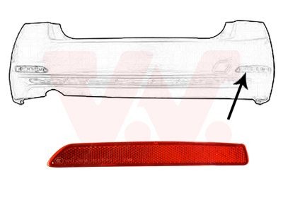 VAN WEZEL Atstarotājs 0693940 0693940 Reflektors stāvgaismas ALFA ROMEO ALFETTA VAN WEZEL