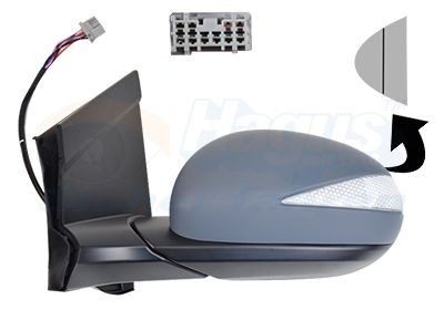 Specchietto retrovisore esterno VAN WEZEL 2580817 VAN WEZEL 2580817 Specchietto retrovisore HONDA CITY 2011