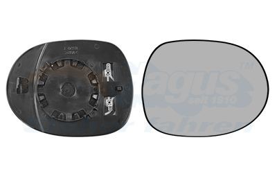 VAN WEZEL Sklo vonkajżieho zrkadla 2580838 VAN WEZEL 2580838 Sklo zrkadla Honda Accord V Aerodeck lacné