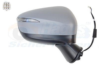 VAN WEZEL Wing mirror 2791828 VAN WEZEL 2791828 Wing mirror MAZDA 3 Saloon (BP) 2.5 SKYACTIV-G (BP2S) 189 hp 2019