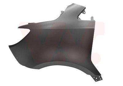 VAN WEZEL Skärm 2973657 VAN WEZEL 2973657 Skärm Sprinter 5-T 907 bak/fram + vänster/höger