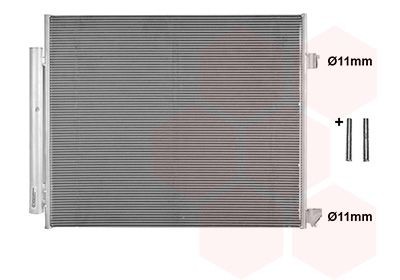 VAN WEZEL Kondensator, klimaanlæg 30015711 VAN WEZEL 30015711 GLE W167 Aircondition kondensator til en rimelig pris