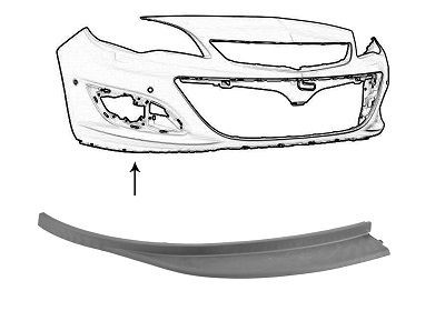 VAN WEZEL Spoiler 3753501 Frontspoiler VAN WEZEL Dodge JOURNEY 3753501