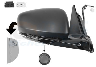 VAN WEZEL Wing mirror 4317828 VAN WEZEL 4317828 Scénic 4 wing mirror cost