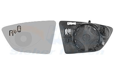 VAN WEZEL Peililasi, ulkopeili 4929835 VAN WEZEL 4929835 SEAT Ibiza KJ1 peilin lasi