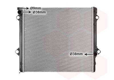 VAN WEZEL Radiateur du moteur 52012700 VAN WEZEL 52012700 Radiateur moteur Toyota Prado J120 d'origine prix