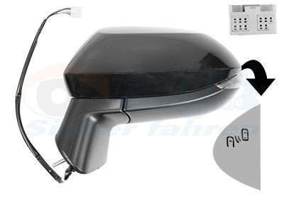 VAN WEZEL Wing mirror 5415827 VAN WEZEL 5415827 TOYOTA Mirai (JPD20) mirror left and right side
