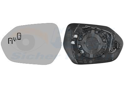 Spejlglas, udvendig spejl VAN WEZEL 5415835 VAN WEZEL 5415835 Sidespejl glas MAZDA 2 2024