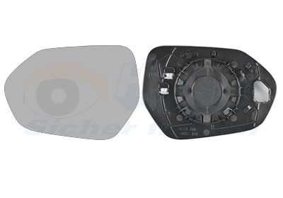 VAN WEZEL Spiegelglas, buitenspiegel 5415837 VAN WEZEL 5415837 Spiegelglas 3 Sedan (BP) prijs