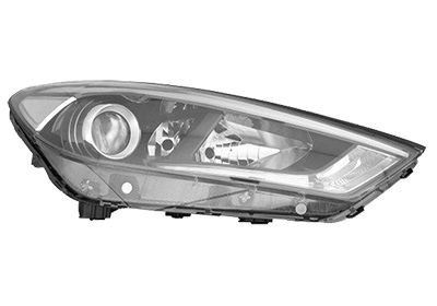 Projecteur principal VAN WEZEL 8264964 VAN WEZEL 8264964 Feux avant gauche et droit Hyundai TUCSON 2017
