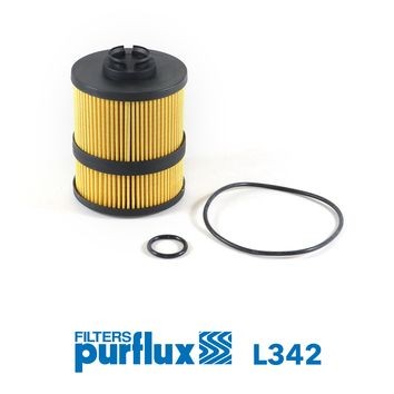 PURFLUX Õlifilter L342 Õlifilter PURFLUX Saab 9-5 L342