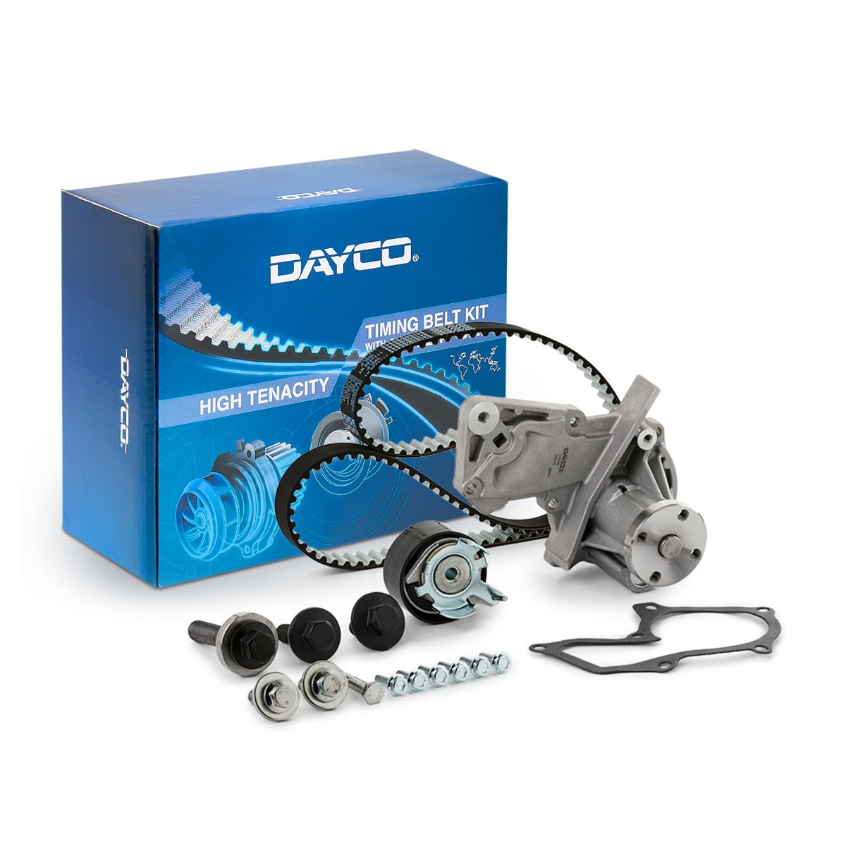 DAYCO Vodné čerpadlo + sada ozubeného remeňa KTBWP7640K Vodné čerpadlo + sada ozubeného remeňa DAYCO 626 KTBWP7640K lacné