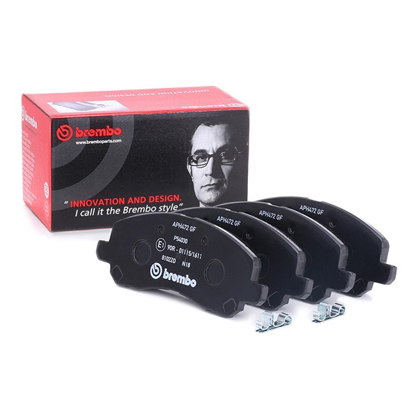 BREMBO Brzdové doštičky/platničky P 54 030 P 54 030 Prime Športové brzdové doštičky MITSUBISHI GALANT BREMBO