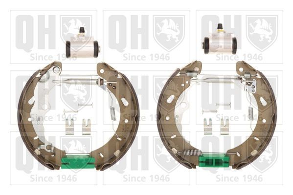 QUINTON HAZELL Pidurikomplekt, trummelpidur BS1203K1 QUINTON HAZELL BS1203K1 Trummelpidur Ford Focus 3 Kombi originaal hind