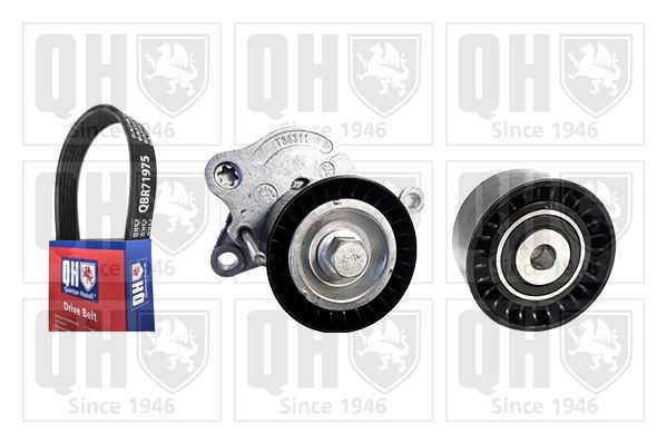 QUINTON HAZELL V-Ribbed Belt Set QDK165 BMW Z4 QUINTON HAZELL poly v-belt kit QDK165