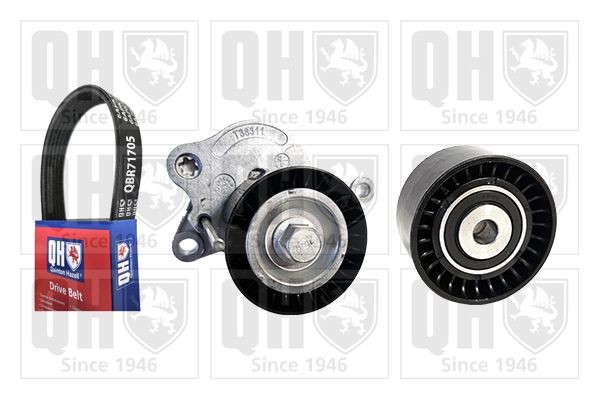 QUINTON HAZELL Kileremsett QDK185 QUINTON HAZELL QDK185 Drivremsett NISSAN Qashqai / Qashqai+2 I Van (J10, JJ10E) billige