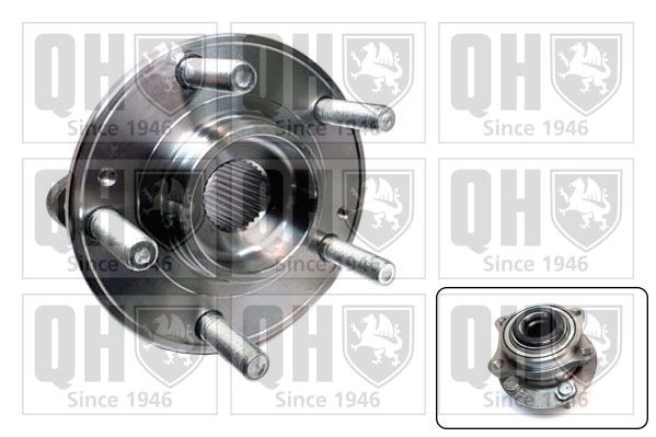 QUINTON HAZELL Riteņa rumbas gultņa komplekts QWB1674 Riteņa rumba HYUNDAI QUINTON HAZELL QWB1674