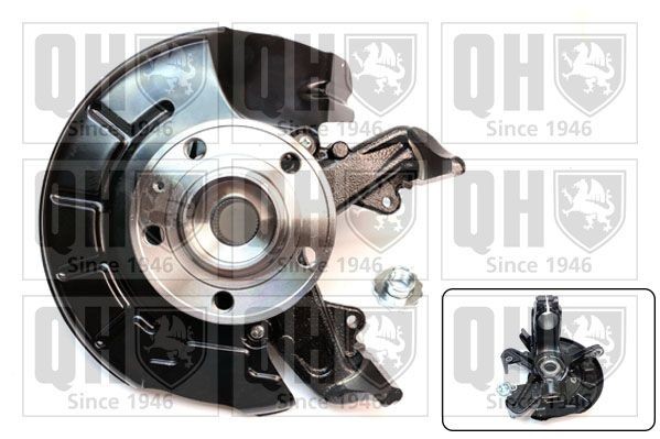 QUINTON HAZELL Steering knuckle QWBH1385 VW QUINTON HAZELL stub axle QWBH1385