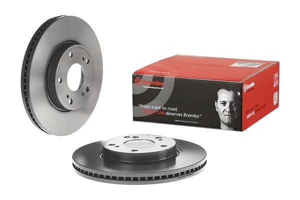 Disco freno BREMBO 09.C312.21 BREMBO Prime 09.C312.21 Dischi dei freni posteriori e anteriori Honda CIVIC 2018