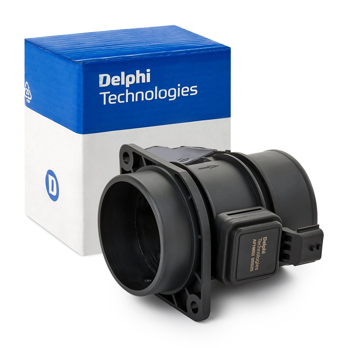 DELPHI Luftmassemätare AF10653-12B1 DELPHI AF10653-12B1 Luftmassemätare Subaru IMPREZA kostand